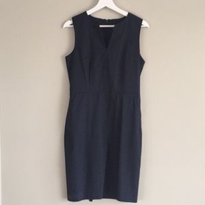 Navy Tailored Dress